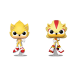Pop! Super Sonic & Super Shadow 2-Pack (Flocked), , hi-res view 1
